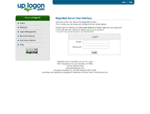 Tablet Screenshot of mail.uplogon.com